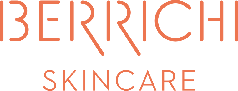 Logo marki Berrichi – wegańskie kosmetyki łączące siłę natury z nauką, wspierające regenerację skóry i naturalne procesy anti-aging.