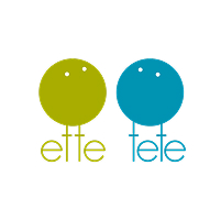 Logo marki Ette Tete – drewniane meble dziecięce inspirowane metodą Montessori i Pikler, wspierające rozwój i niezależność dziecka.