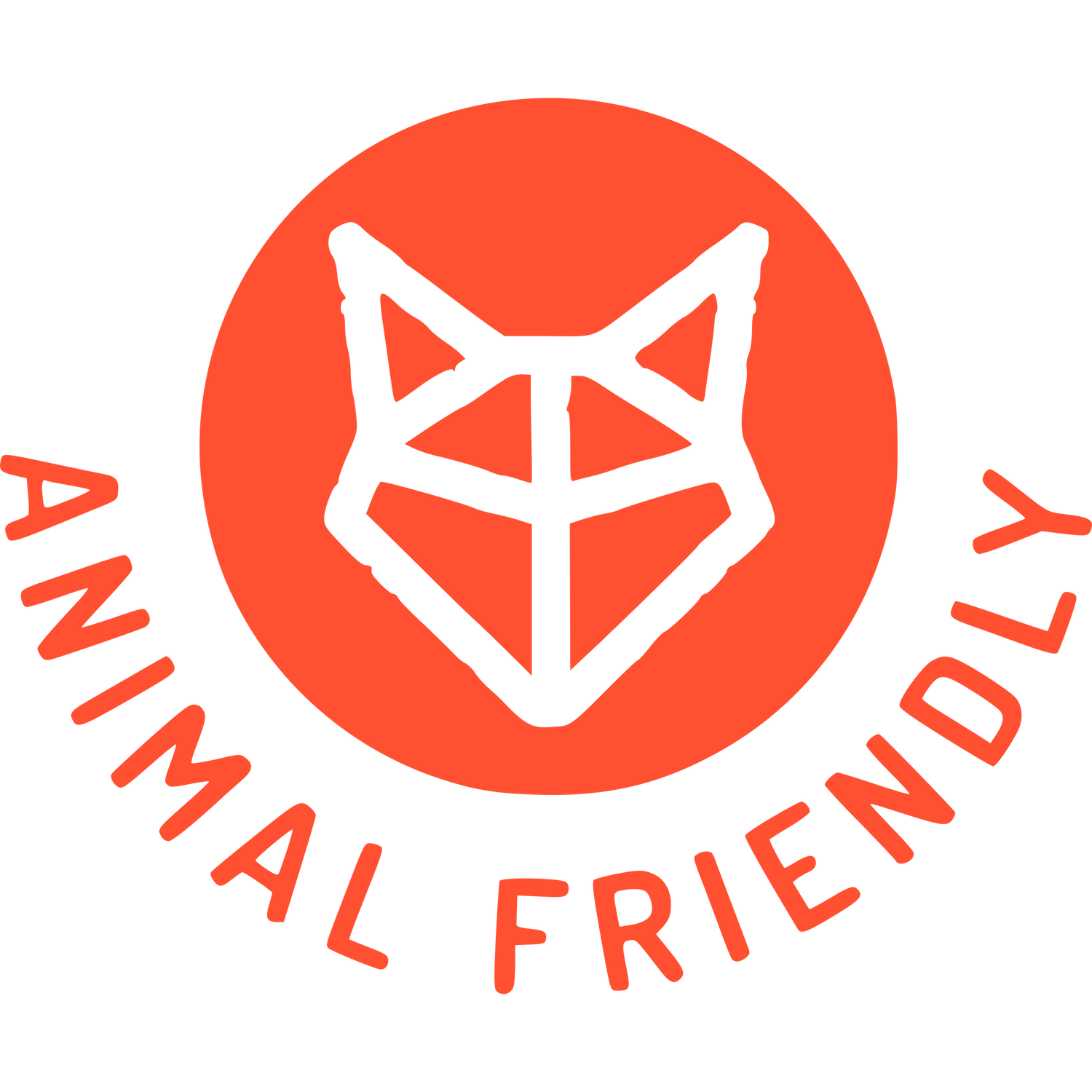 Logo marki Vegan Fox – wegańskie i etyczne kosmetyki naturalne, tworzone bez składników odzwierzęcych, parabenów i siarczanów.