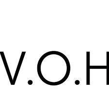 Logo marki V.O.H – naturalne, ręcznie wytwarzane mydła i kosmetyki zero waste, tworzone z troską o skórę i środowisko.