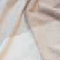 Recycled Alpaca Wool Throw - Classic Check