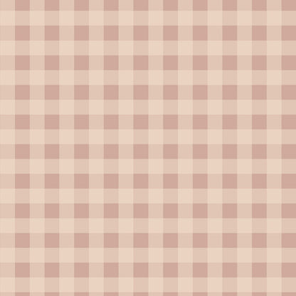 Check Minimini Pink Cream Wallpaper