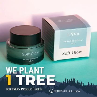 Naturalny peeling do twarzy Soft Glow 50ml – Usva