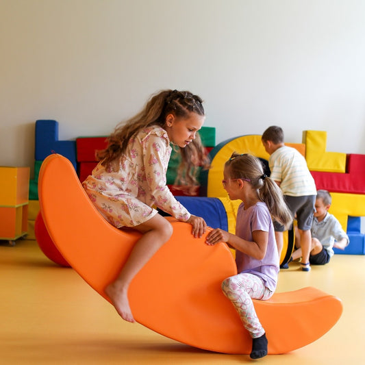 Soft Play Double Rocker Buddy - White