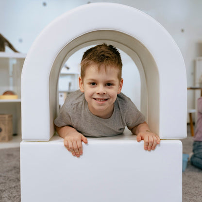 Soft Play Set Tunnel - White