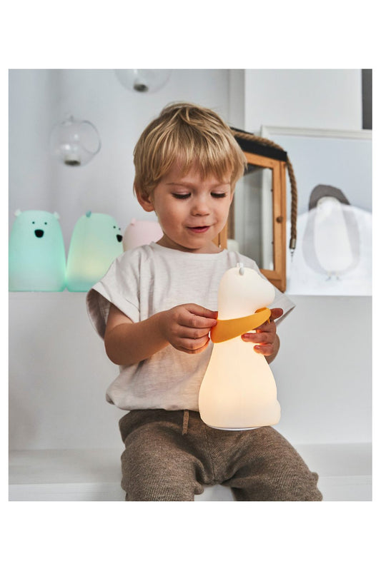 Giraffe Silicone Lamp – White – Rabbit &amp; Friends